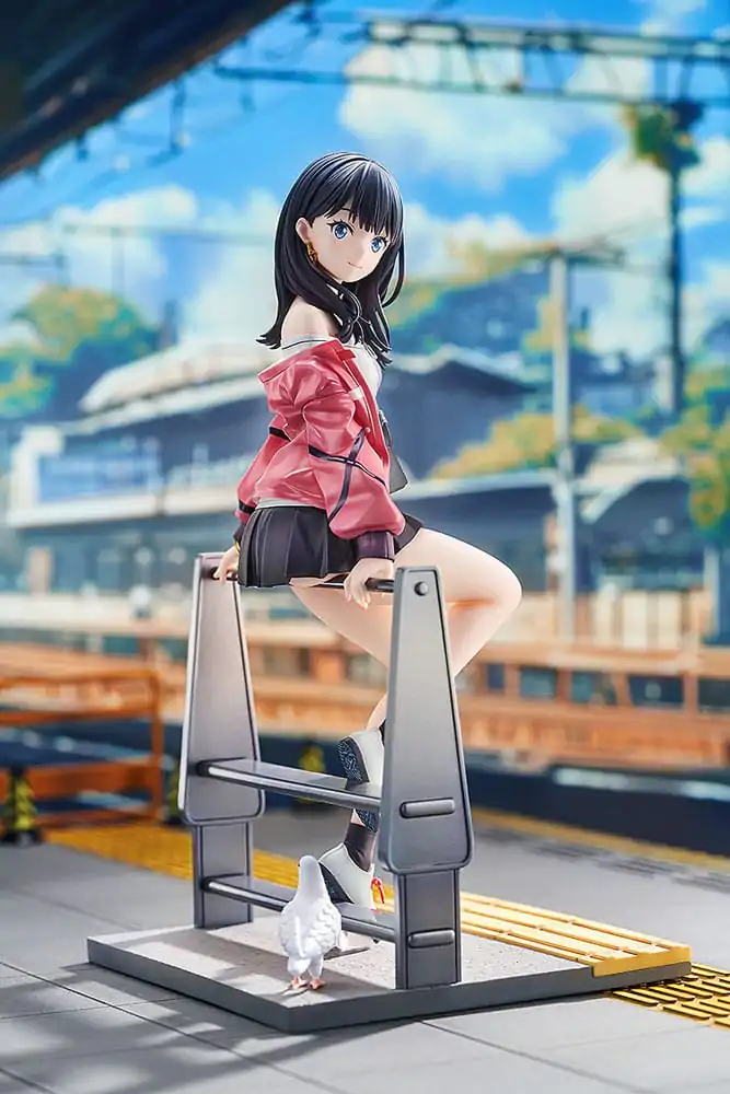 Gridman Universe 1/7 Rikka Takarada: Blue Sky Station PVC szobor figura 21 cm termékfotó