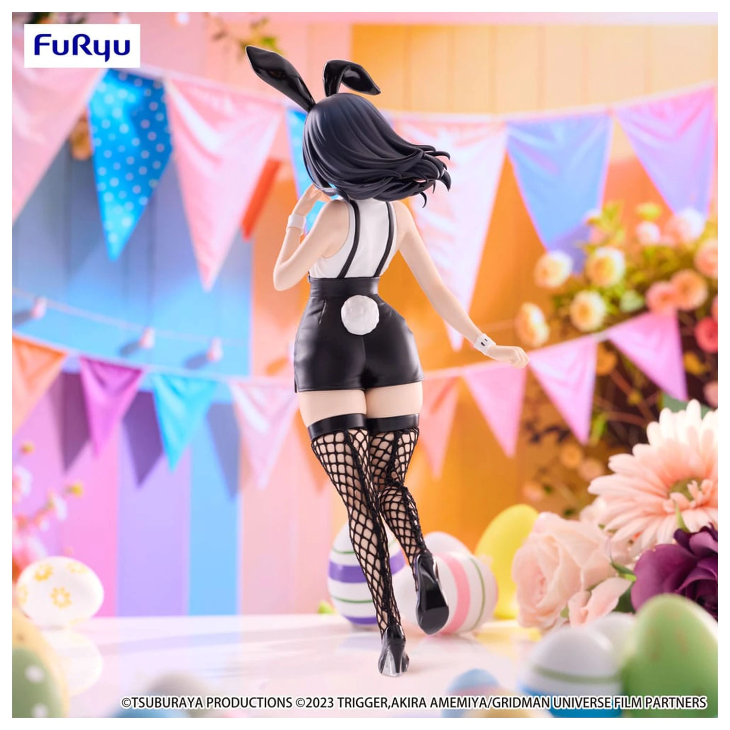 Gridman Universe BiCute Bunnies Rikka Takarada Easter Bunny Ver. PVC szobor figura 28 cm  termékfotó