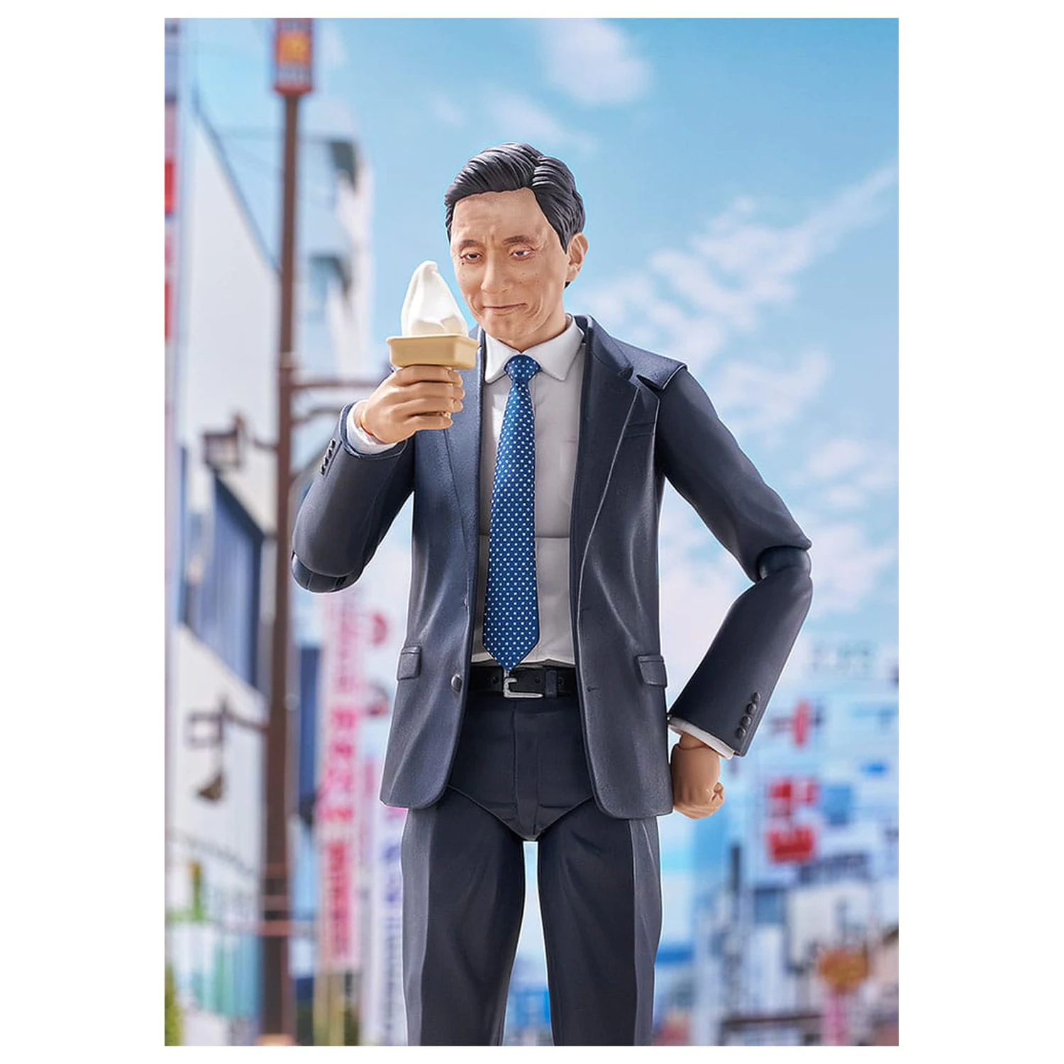 Gridman Universe Figma akciófigura Goro Inogashira Yutaka Matsushige Ver. Renewal Edition - Nostalgic Teishoku Restaurant Set 17 cm   termékfotó
