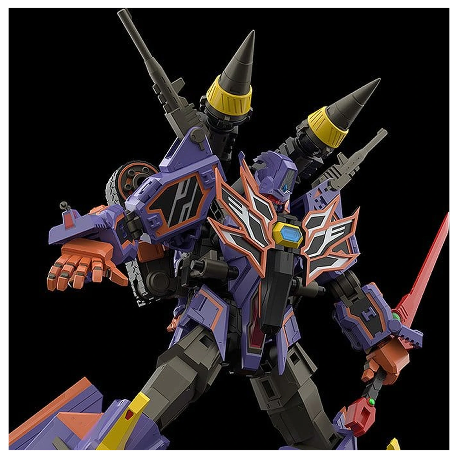 Gridman Universe Moderoid Műanyag modell készlet Full Power Gridknight 17 cm termékfotó