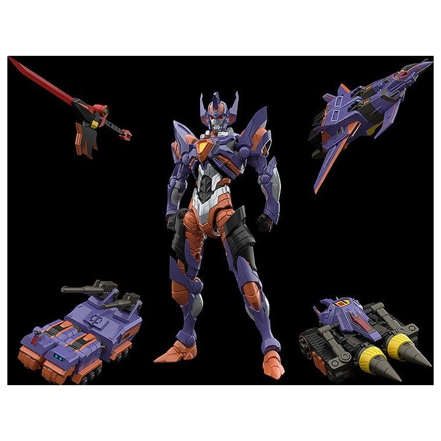 Gridman Universe Moderoid Műanyag modell készlet Full Power Gridknight 17 cm termékfotó
