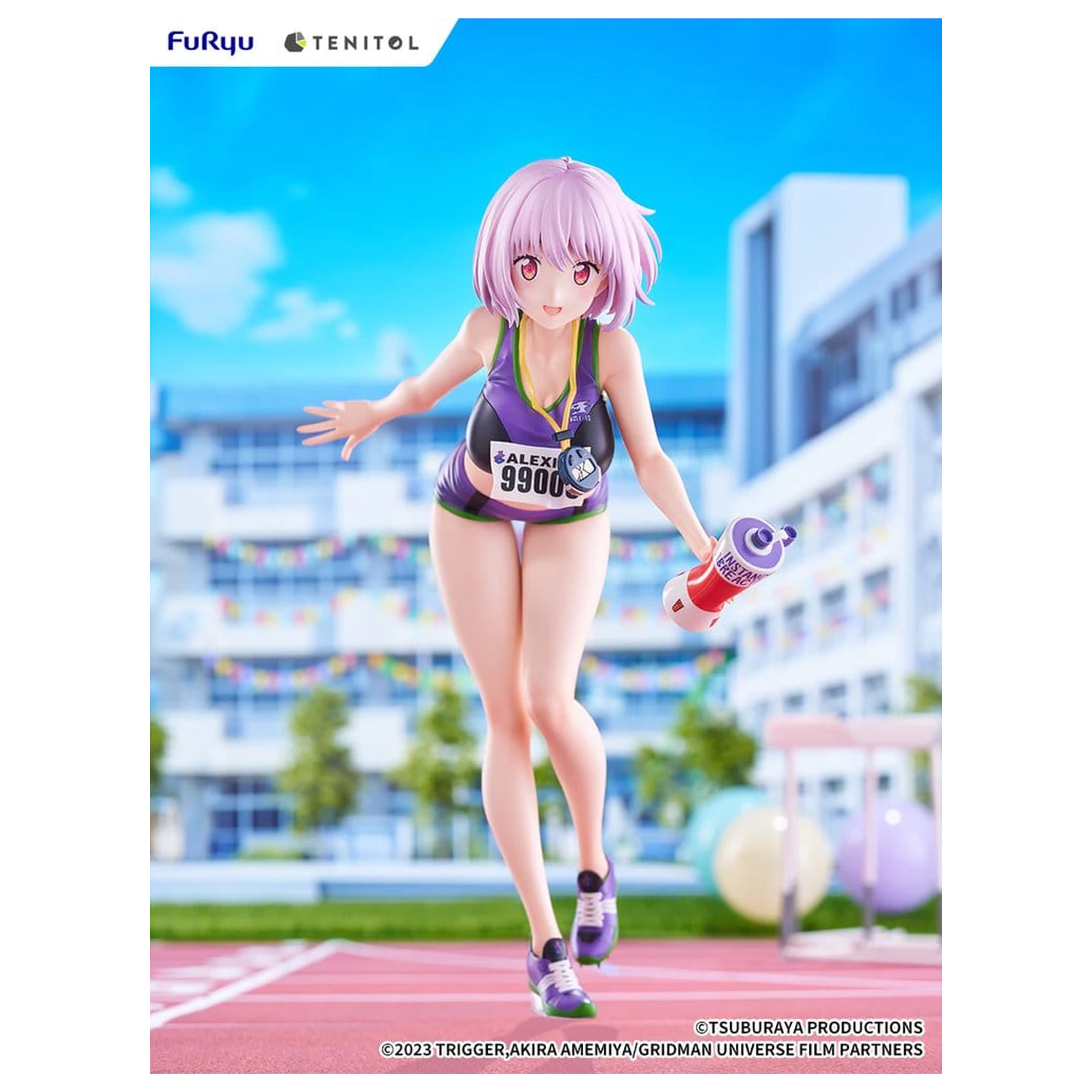 Gridman Universe Tenitol Tall Akane Shinjo Sportswear Ver. PVC figura 28 cm termékfotó