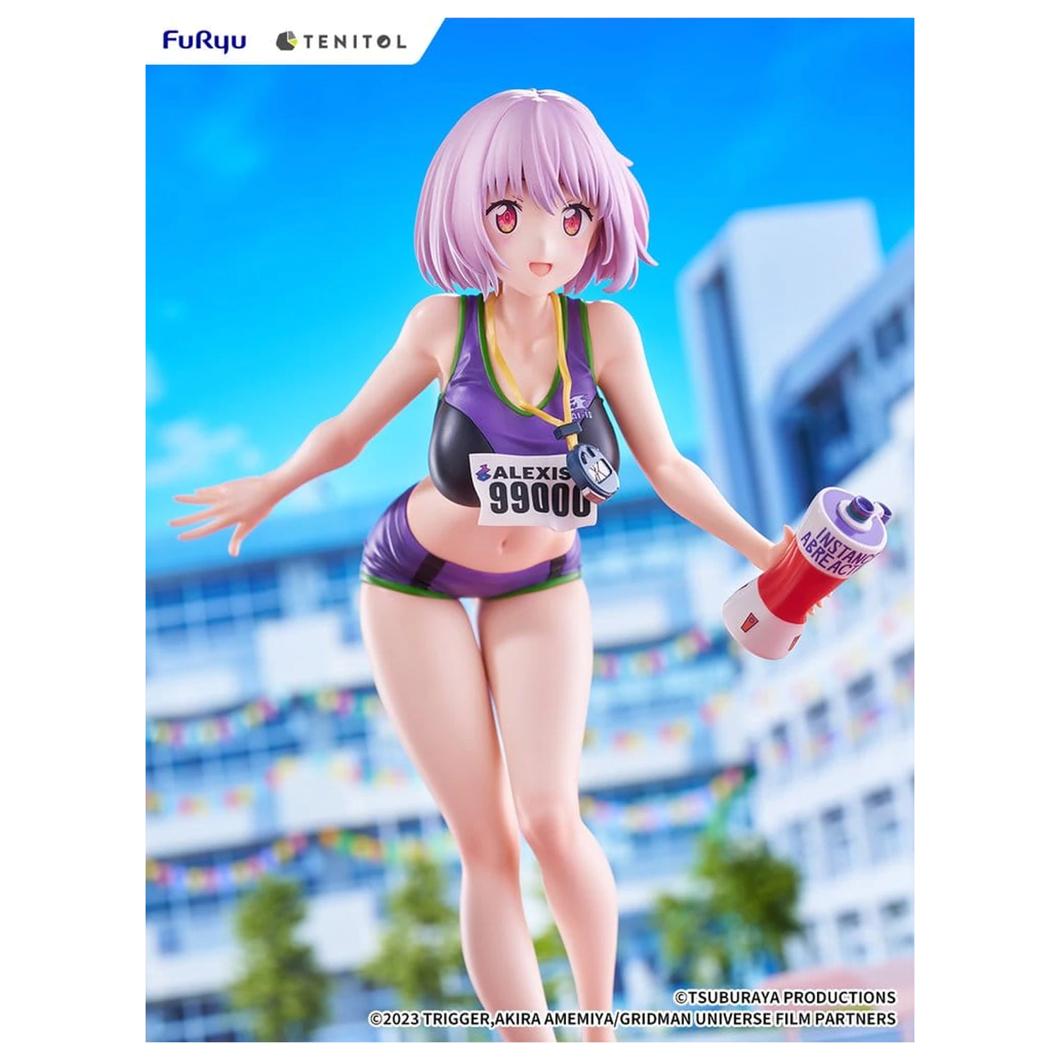Gridman Universe Tenitol Tall Akane Shinjo Sportswear Ver. PVC figura 28 cm termékfotó