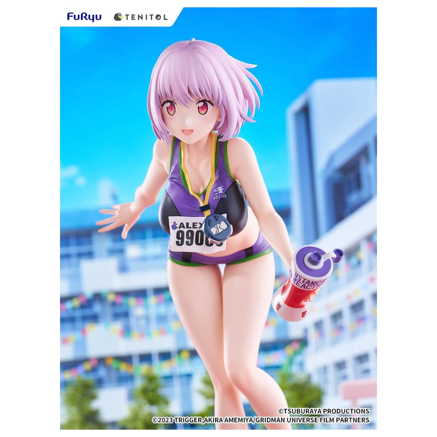 Gridman Universe Tenitol Tall Akane Shinjo Sportswear Ver. PVC figura 28 cm termékfotó