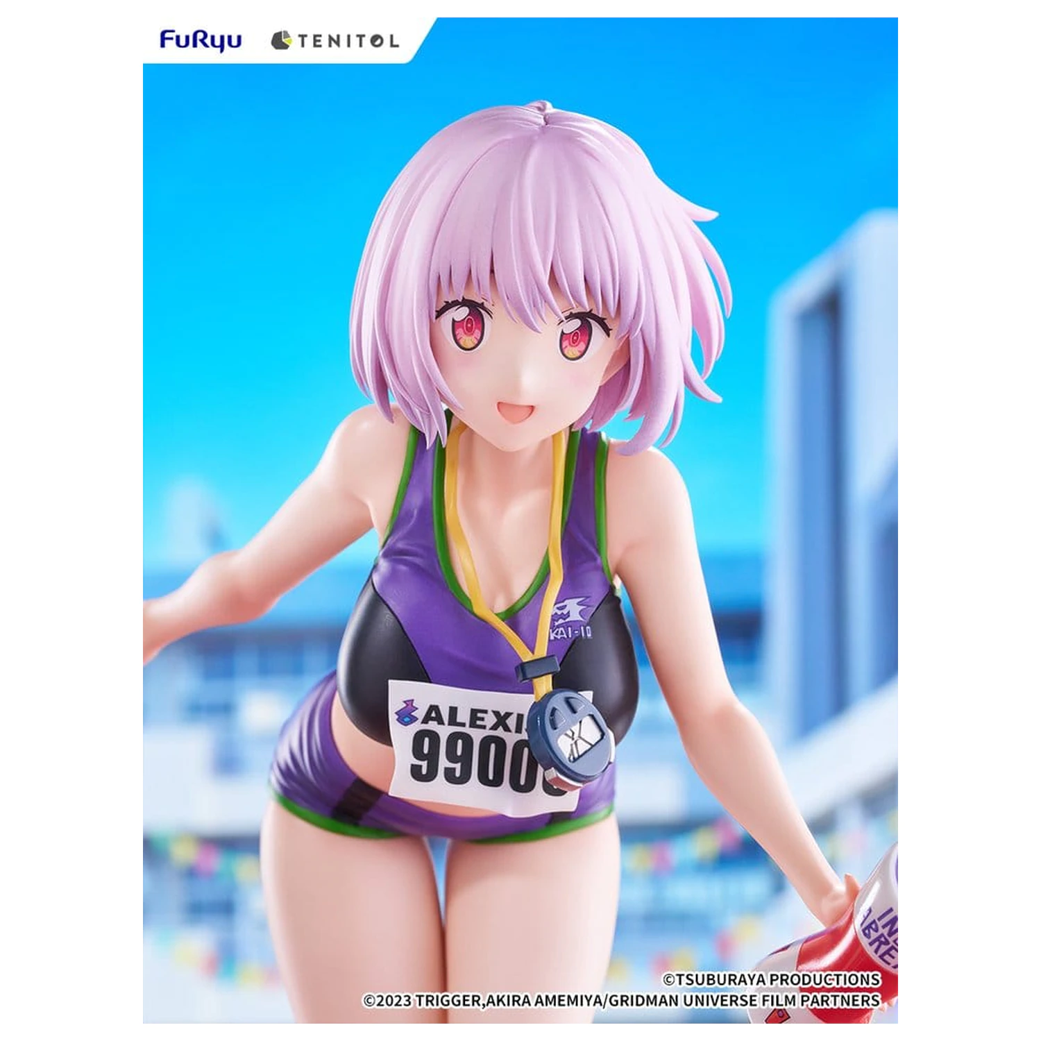 Gridman Universe Tenitol Tall Akane Shinjo Sportswear Ver. PVC figura 28 cm termékfotó