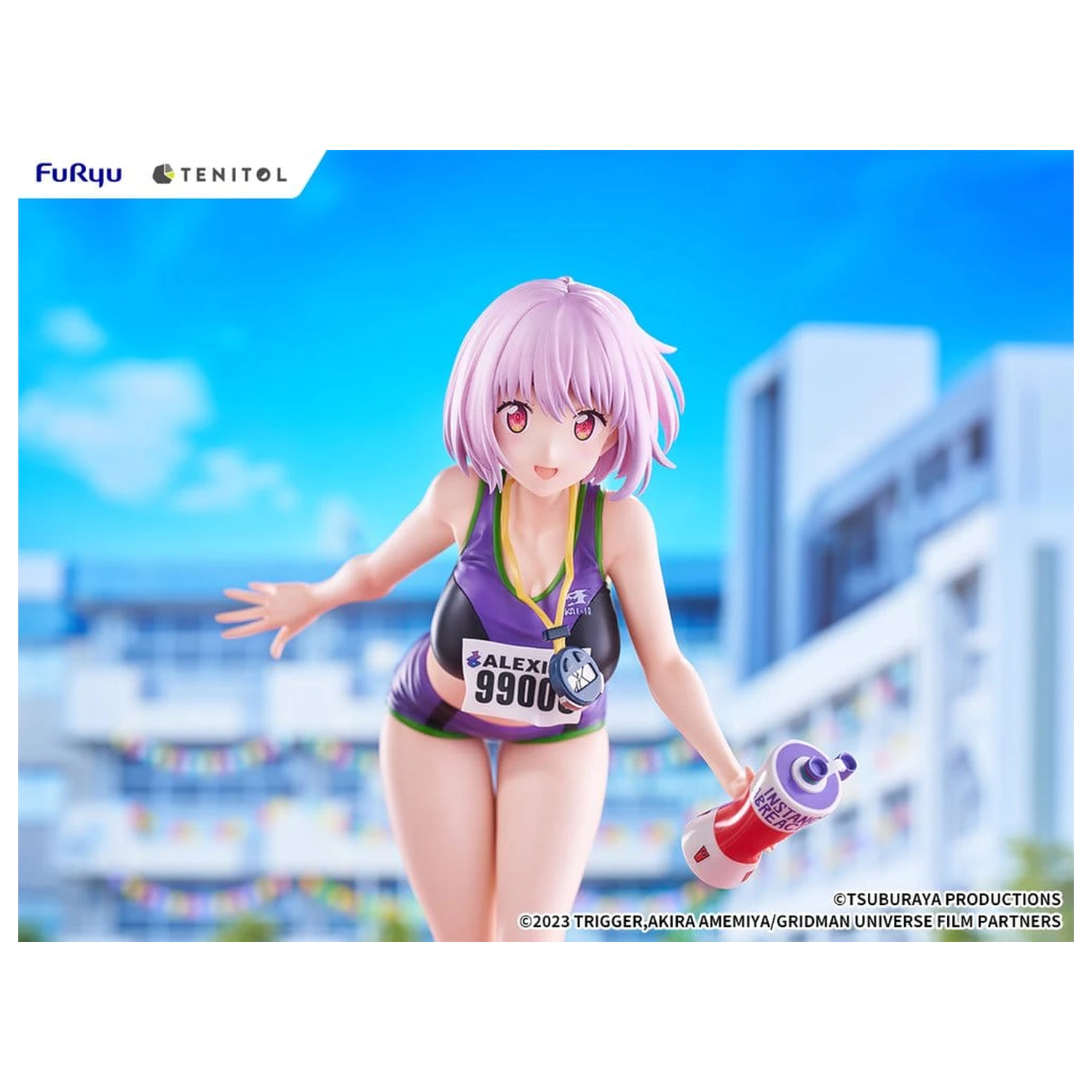 Gridman Universe Tenitol Tall Akane Shinjo Sportswear Ver. PVC figura 28 cm termékfotó