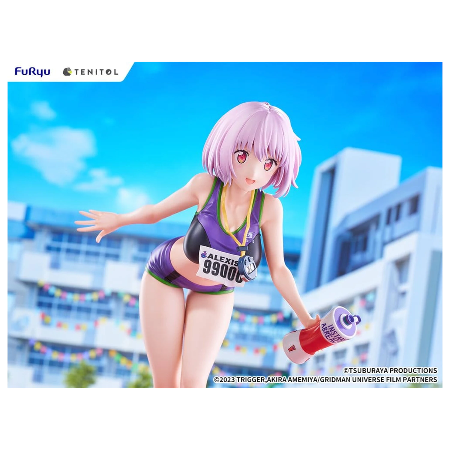 Gridman Universe Tenitol Tall Akane Shinjo Sportswear Ver. PVC figura 28 cm termékfotó