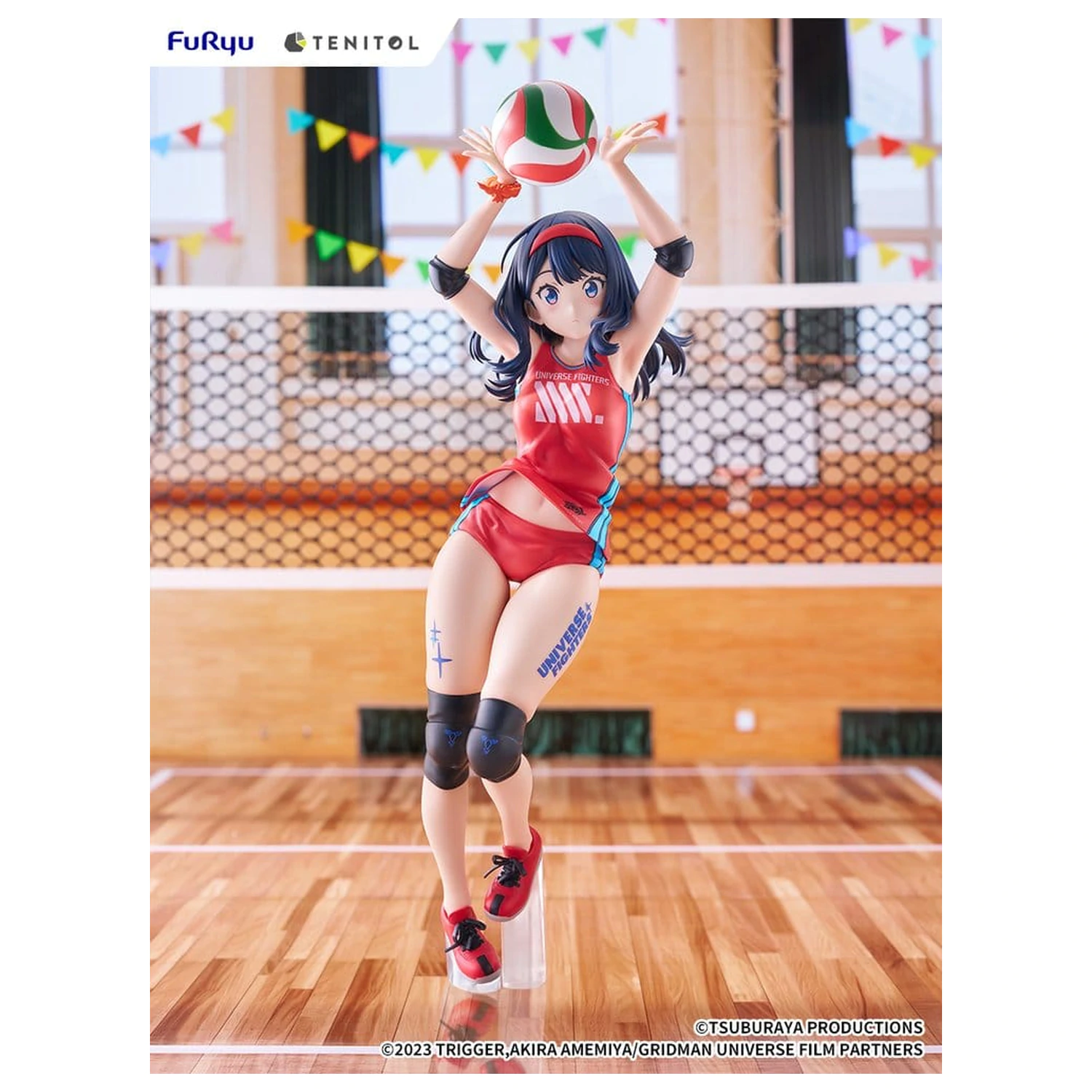 Gridman Universe Tenitol Tall Rikka Takarada Sportswear Ver. PVC figura 36 cm termékfotó