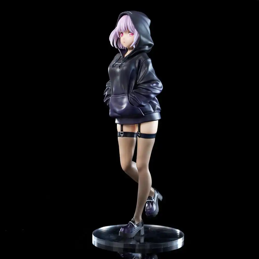 Gridman Universe Zozo Black Collection Akane Shinjo PVC szobor figura 23 cm termékfotó