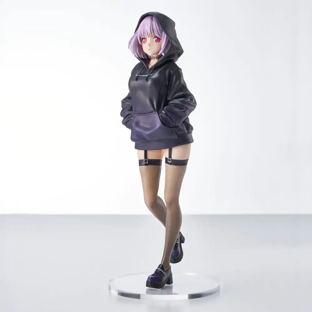 Gridman Universe Zozo Black Collection Akane Shinjo PVC szobor figura 23 cm termékfotó