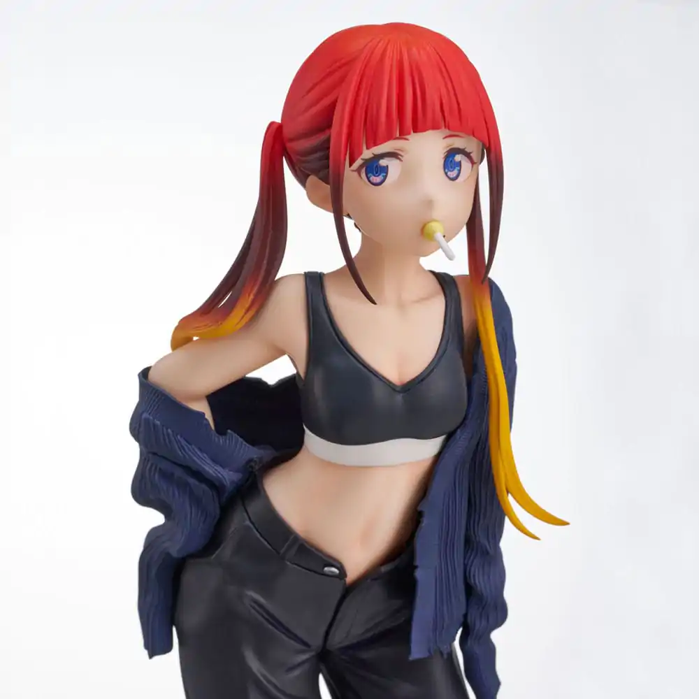 Gridman Universe Zozo Black Collection Chise Asukagawa PVC szobor figura 21 cm termékfotó