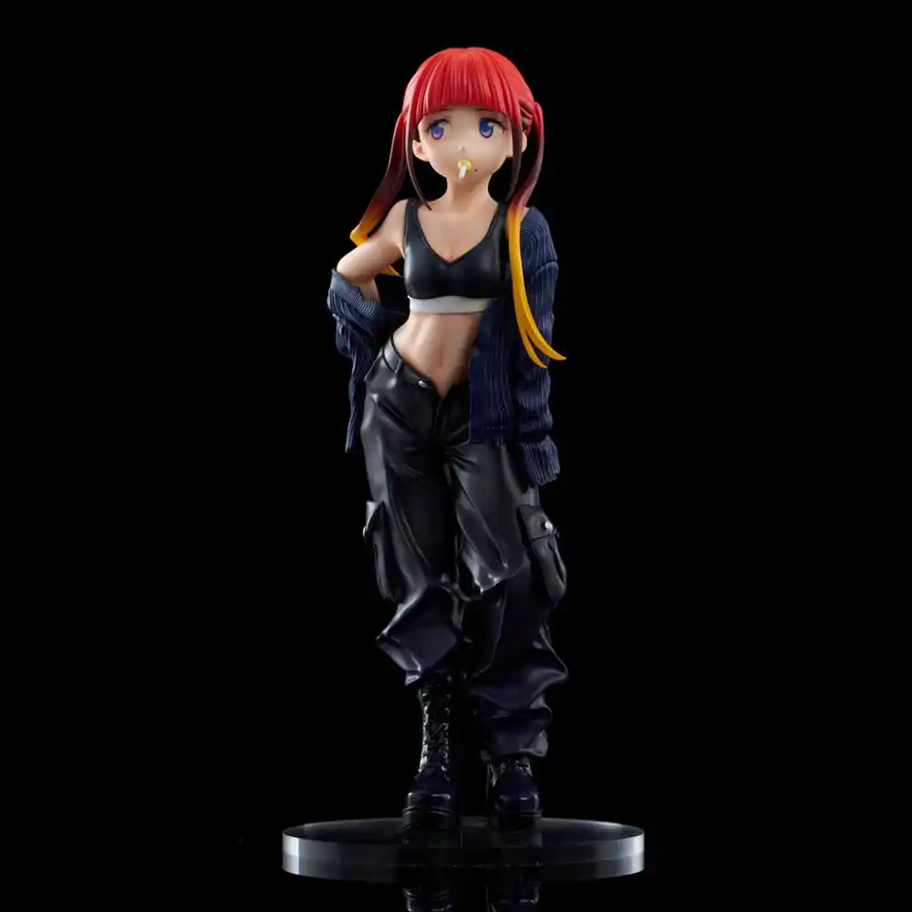 Gridman Universe Zozo Black Collection Chise Asukagawa PVC szobor figura 21 cm termékfotó