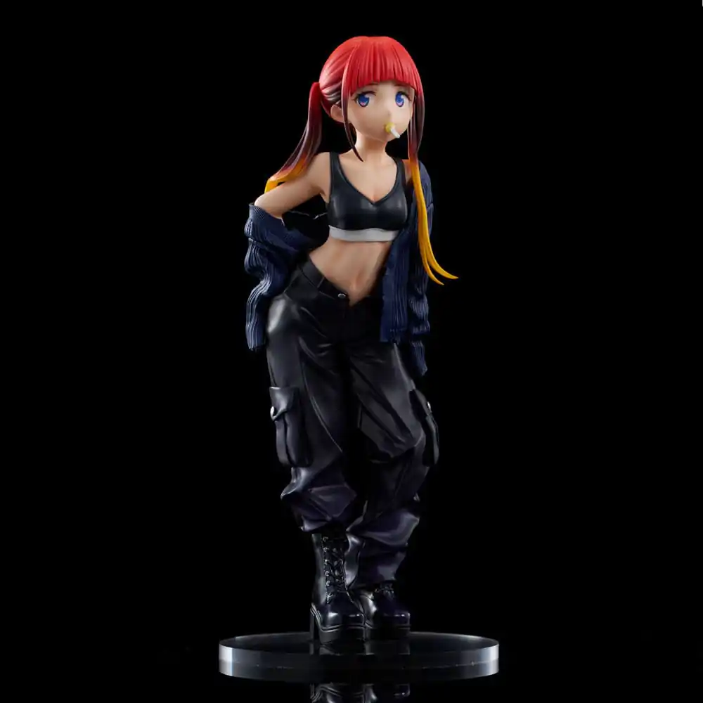 Gridman Universe Zozo Black Collection Chise Asukagawa PVC szobor figura 21 cm termékfotó