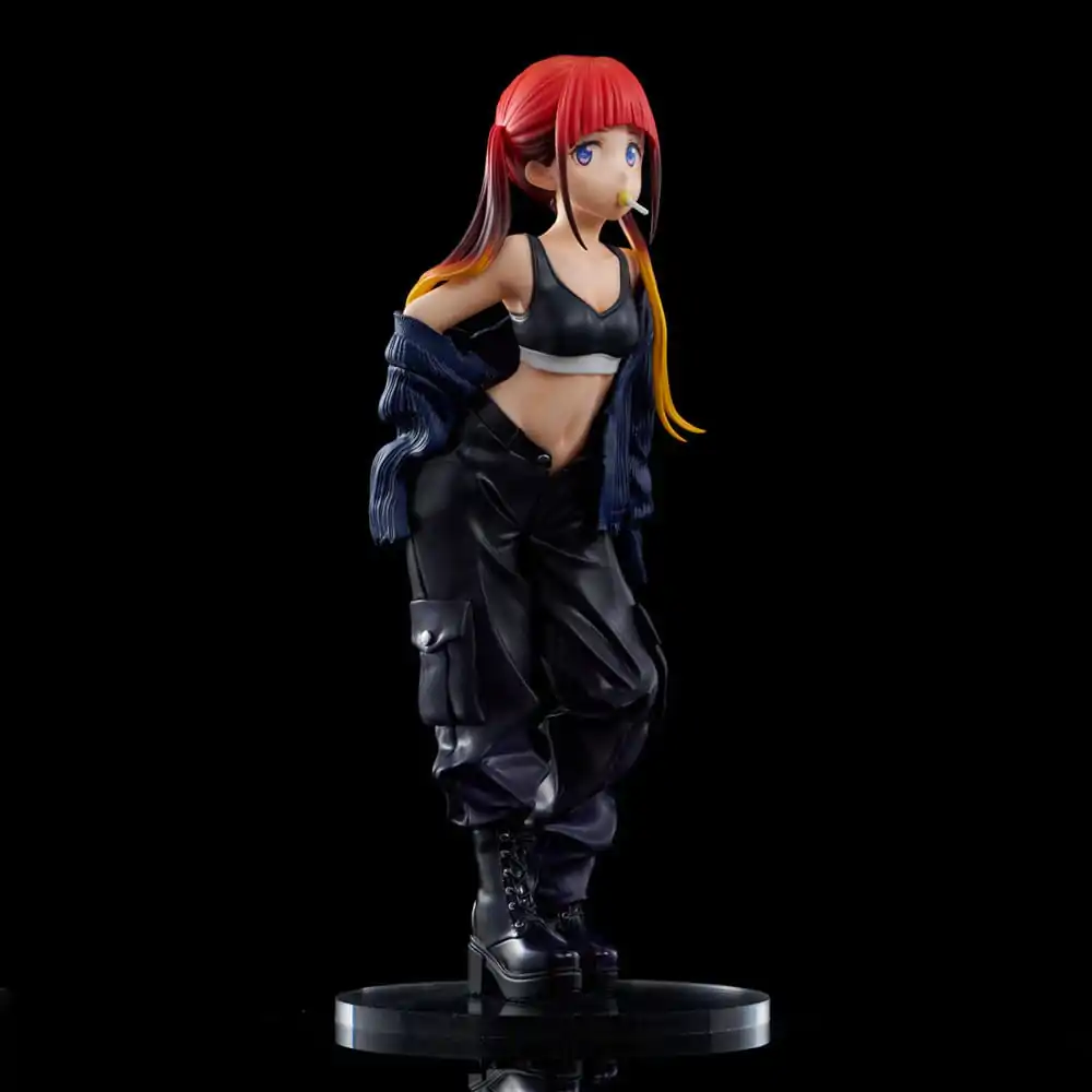 Gridman Universe Zozo Black Collection Chise Asukagawa PVC szobor figura 21 cm termékfotó