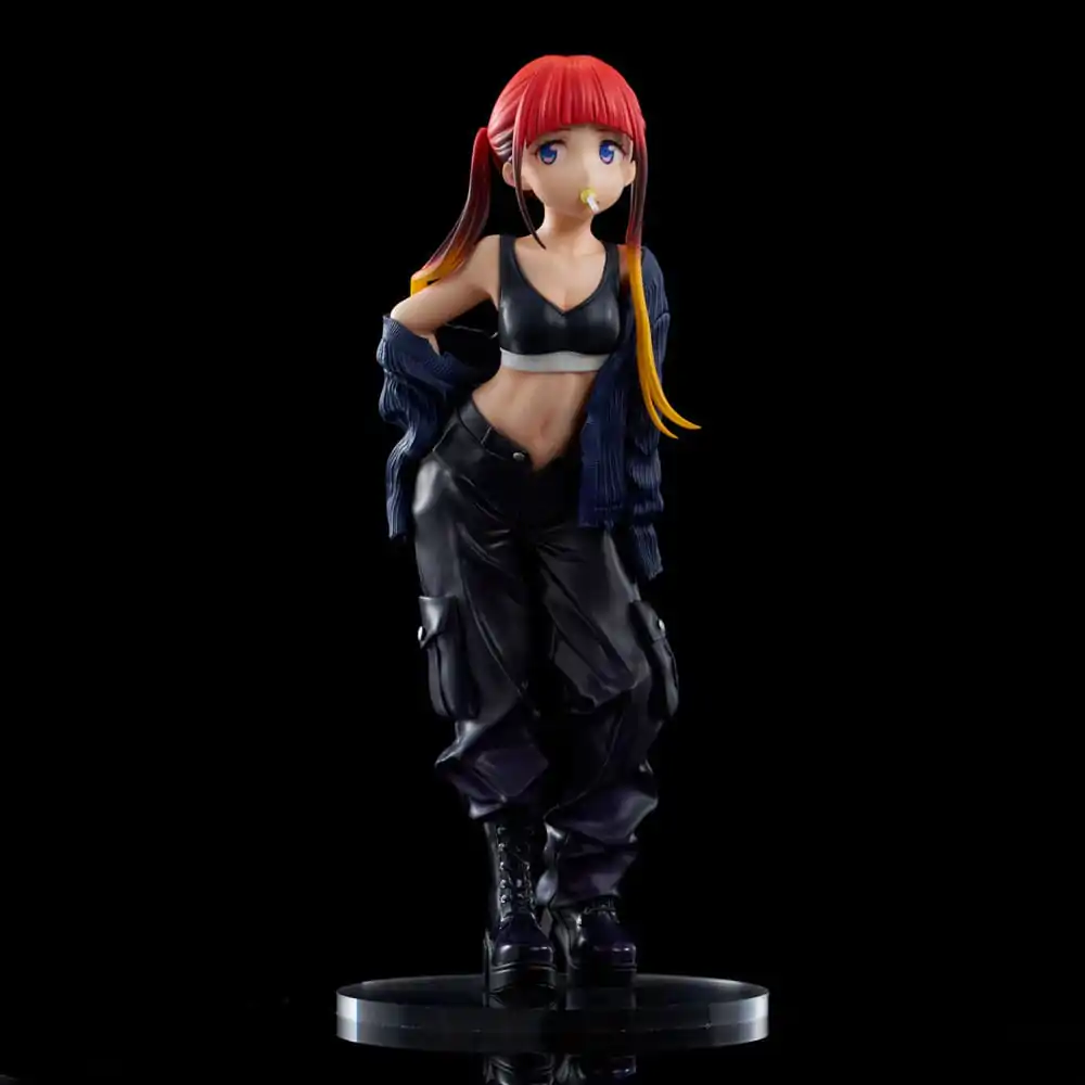 Gridman Universe Zozo Black Collection Chise Asukagawa PVC szobor figura 21 cm termékfotó