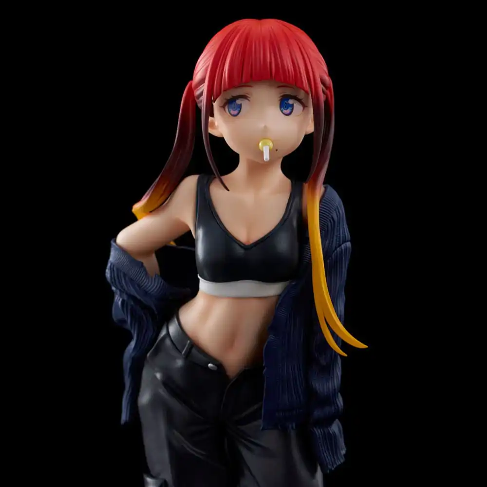 Gridman Universe Zozo Black Collection Chise Asukagawa PVC szobor figura 21 cm termékfotó