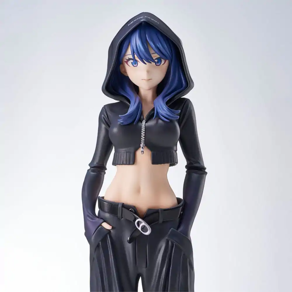 Gridman Universe Zozo Black Collection Rikka Takarada PVC szobor figura 24 cm termékfotó