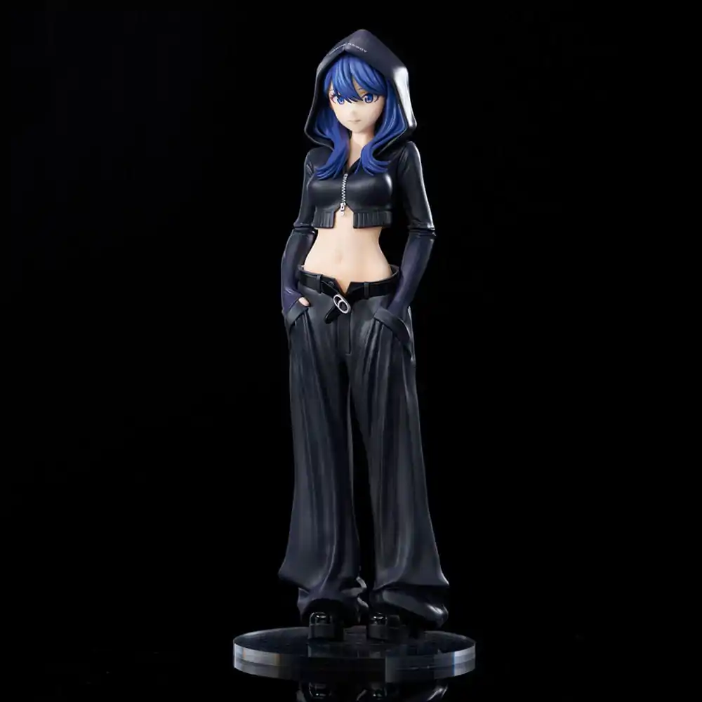 Gridman Universe Zozo Black Collection Rikka Takarada PVC szobor figura 24 cm termékfotó