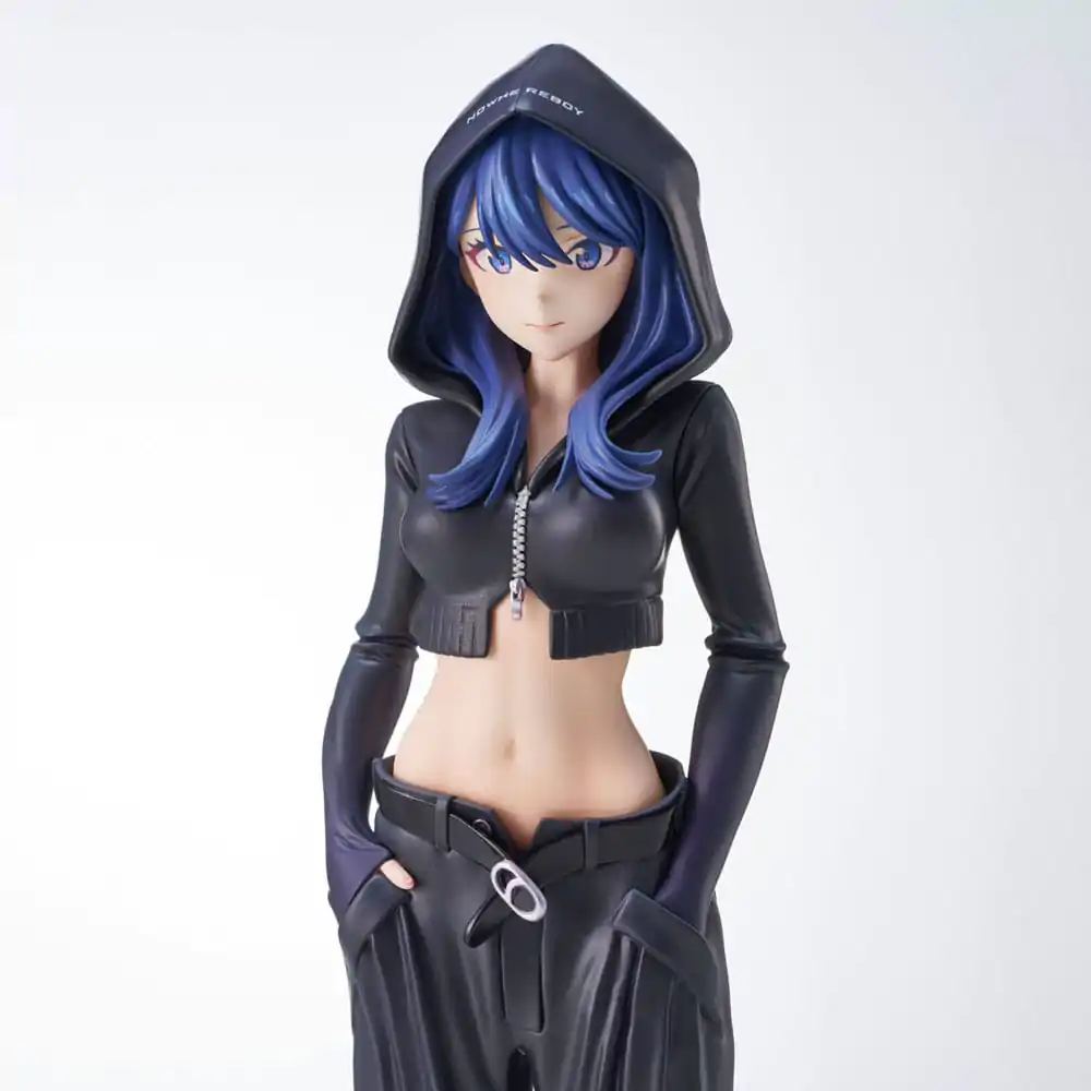 Gridman Universe Zozo Black Collection Rikka Takarada PVC szobor figura 24 cm termékfotó