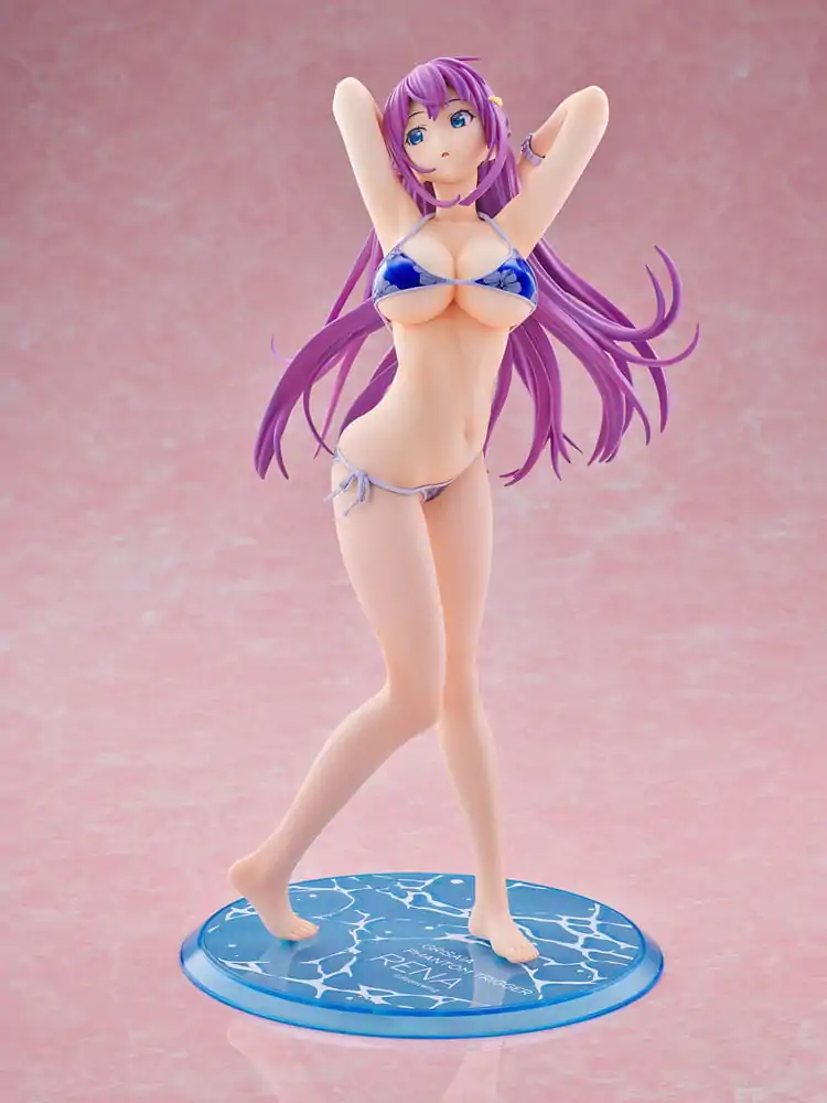 Grisaia Phantom Trigger 1/6 Rena Fukami Metallic Blue Ver. PVC szobor figura 28 cm termékfotó