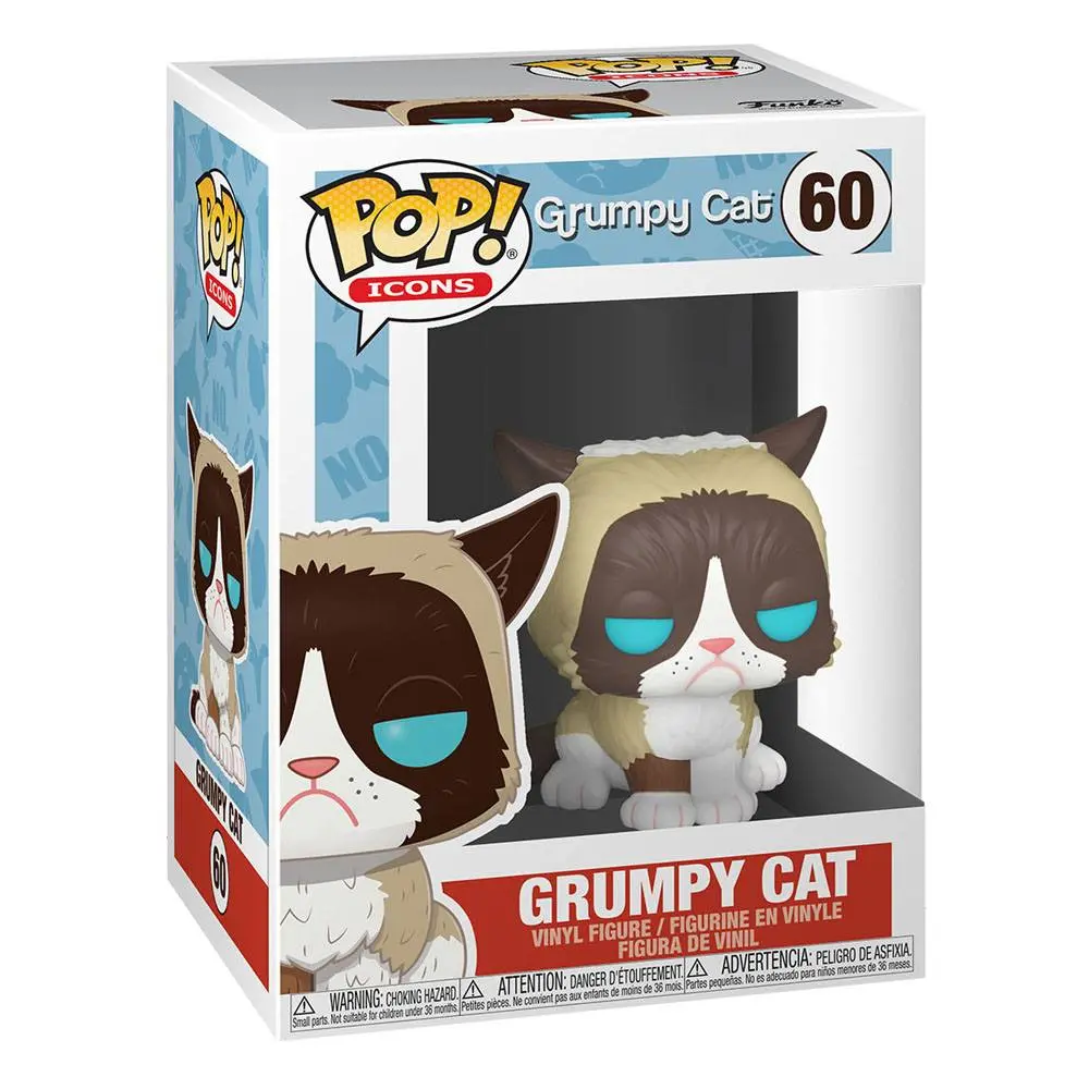 Grumpy Cat POP! Icons Vinyl figura Grumpy Cat 9 cm termékfotó