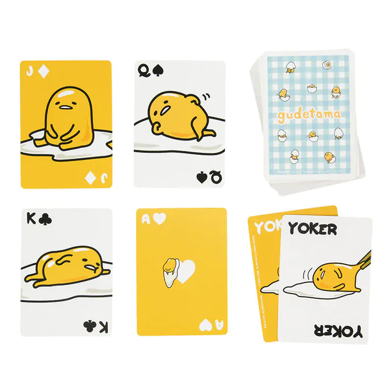 Gudetama kártyapakli termékfotó