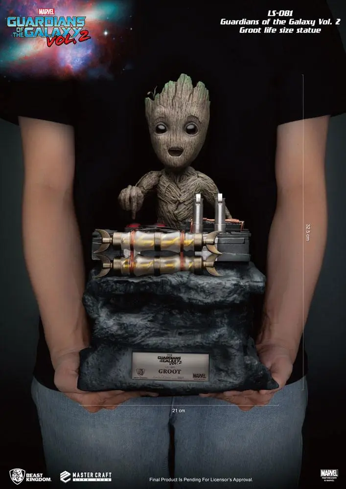 Guardians of the Galaxy 2 Life-Size Statue Baby Groot szobor 32 cm termékfotó