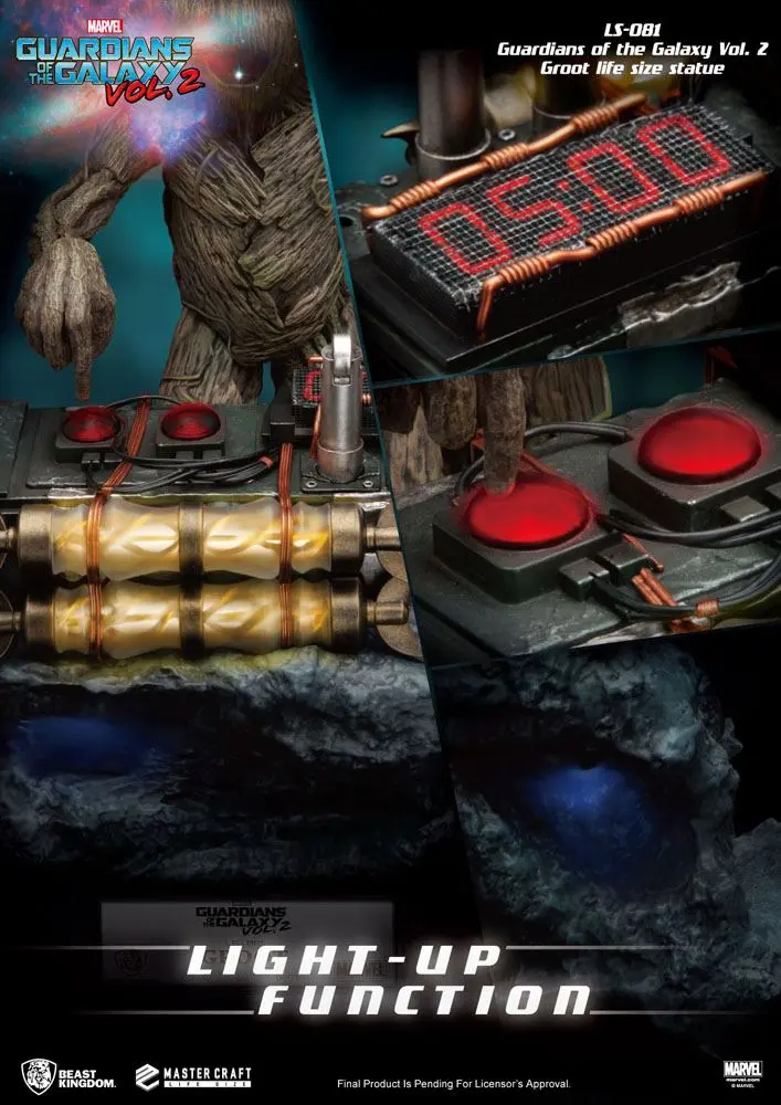 Guardians of the Galaxy 2 Life-Size Statue Baby Groot szobor 32 cm termékfotó