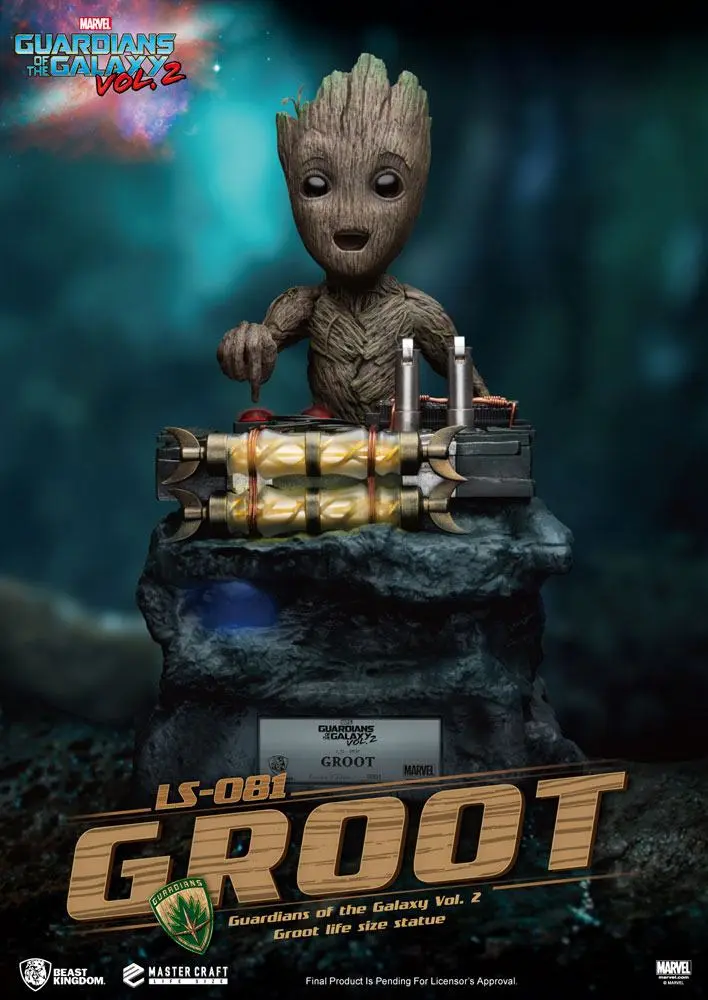 Guardians of the Galaxy 2 Life-Size Statue Baby Groot szobor 32 cm termékfotó