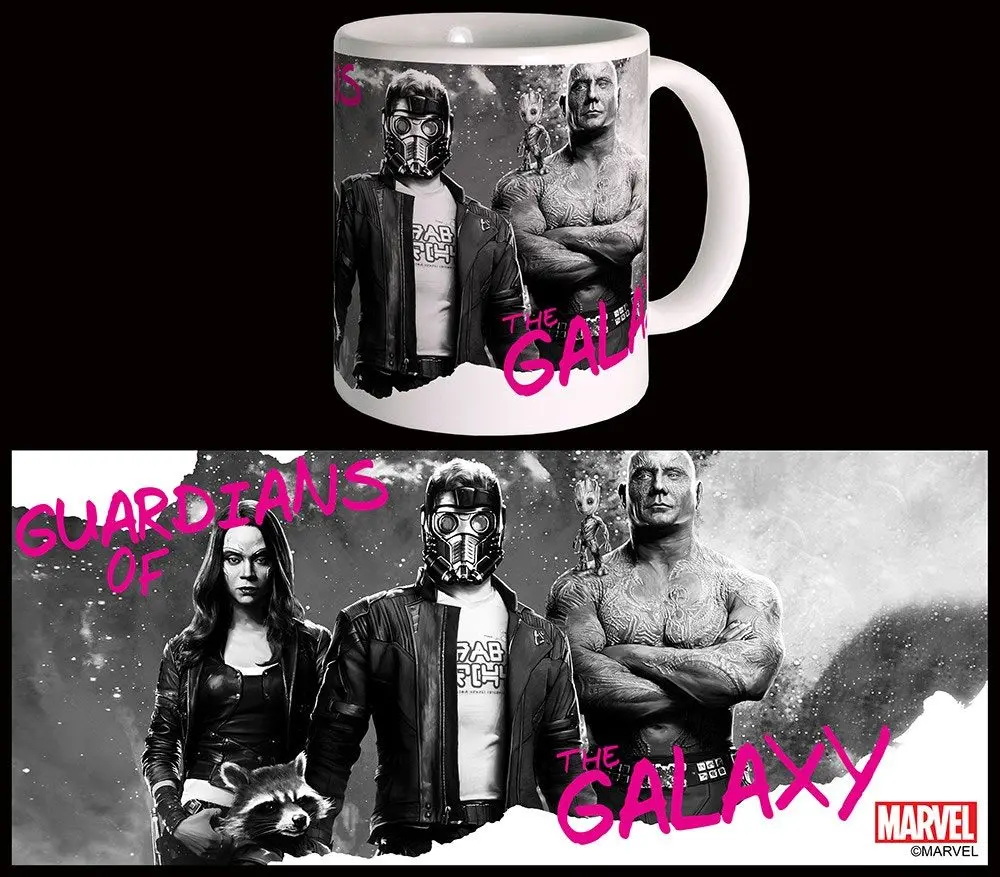Guardians of the Galaxy 2 Monochrom Galaxy bögre 300 ml termékfotó