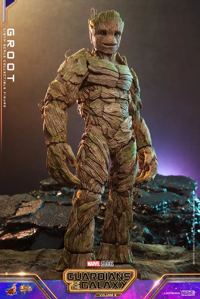 Guardians of the Galaxy 3 Movie Masterpiece 1/6 Groot akciófigura 32 cm termékfotó