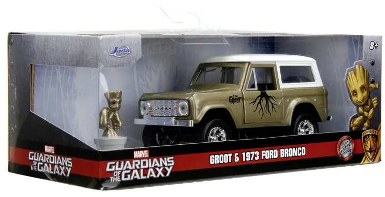 Guardians of the Galaxy Diecast Model 1/32 1973 Ford Bronco Groot termékfotó