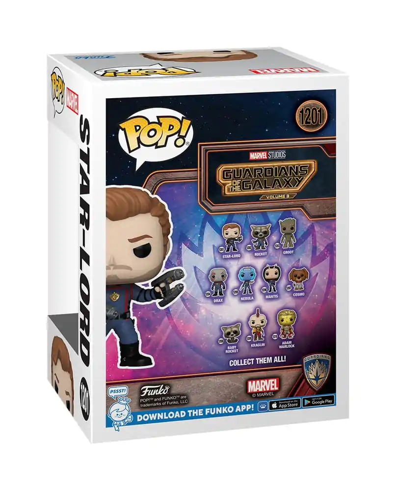 Guardians of the Galaxy Funko POP! Vinyl figura Star-Lord(GW) Exkluzív Edition 9 cm termékfotó