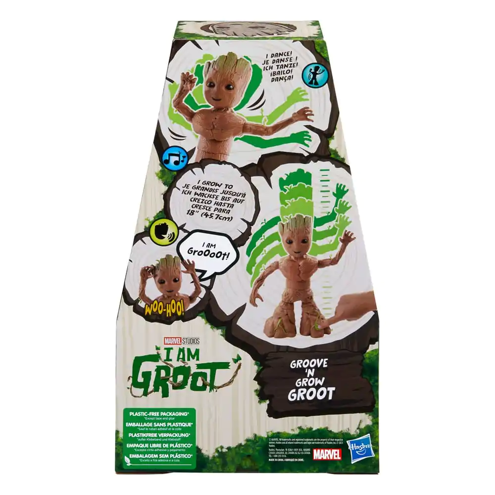 Guardians of the Galaxy Groove &#039;N Grow Groot interaktív figura 34 cm termékfotó