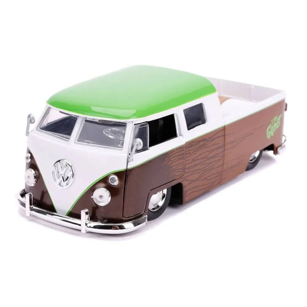 Guardians of the Galaxy Hollywood Rides Diecast Model 1/24 1962 Volkswagen Bus és figura termékfotó