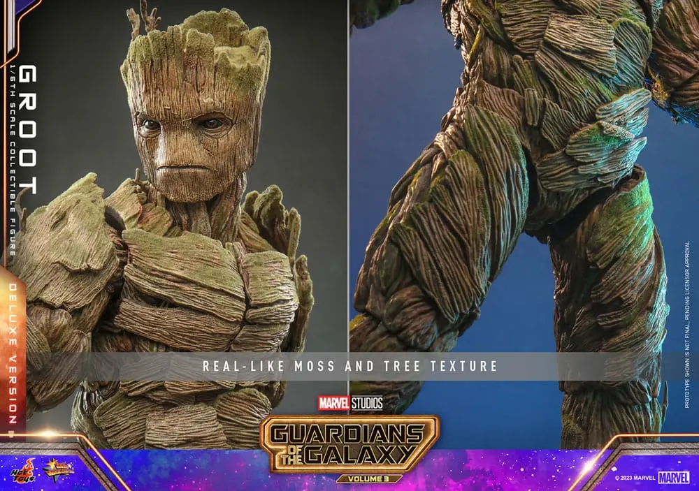 Guardians of the Galaxy Vol. 3 Movie Masterpiece 1/6 Groot (Deluxe Version) akciófigura 32 cm termékfotó