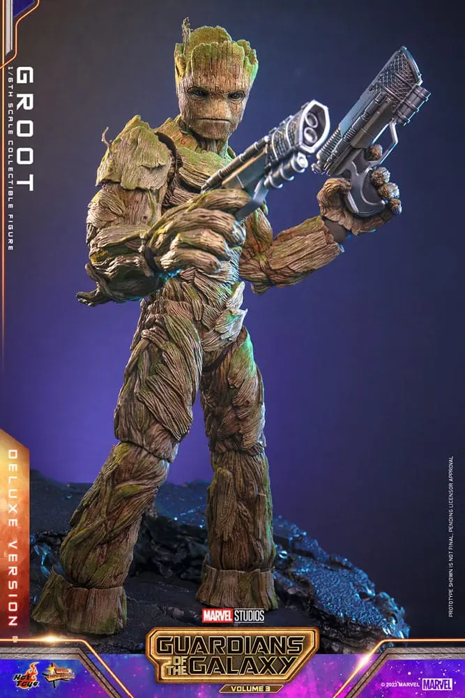 Guardians of the Galaxy Vol. 3 Movie Masterpiece 1/6 Groot (Deluxe Version) akciófigura 32 cm termékfotó