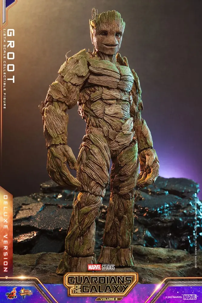 Guardians of the Galaxy Vol. 3 Movie Masterpiece 1/6 Groot (Deluxe Version) akciófigura 32 cm termékfotó