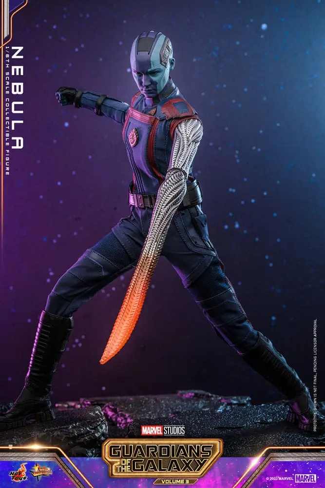 Guardians of the Galaxy Vol. 3 Movie Masterpiece 1/6 Nebula akciófigura 29 cm termékfotó