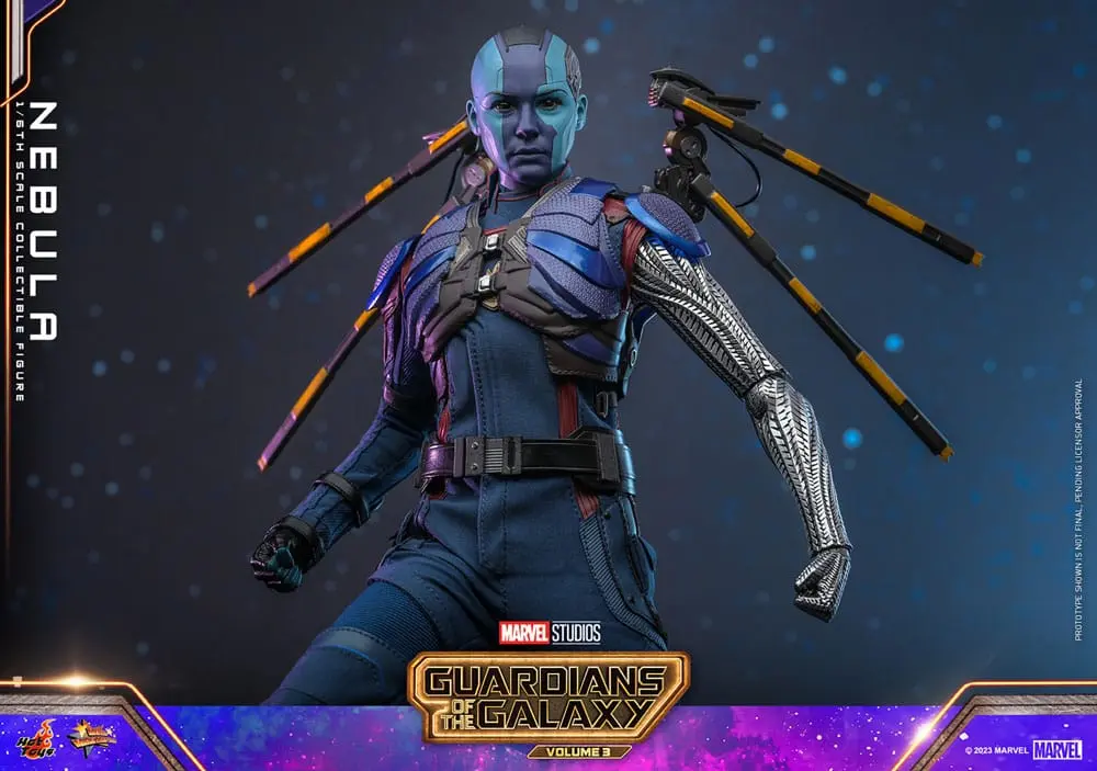 Guardians of the Galaxy Vol. 3 Movie Masterpiece 1/6 Nebula akciófigura 29 cm termékfotó