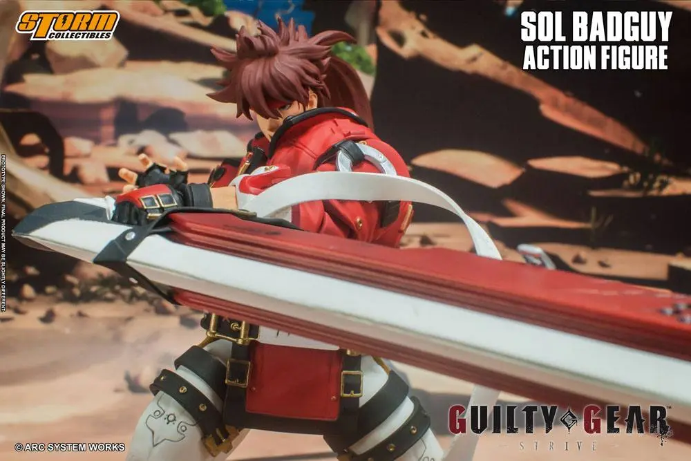 Guilty Gear 1/12 Sol Badguy akciófigura 18 cm termékfotó