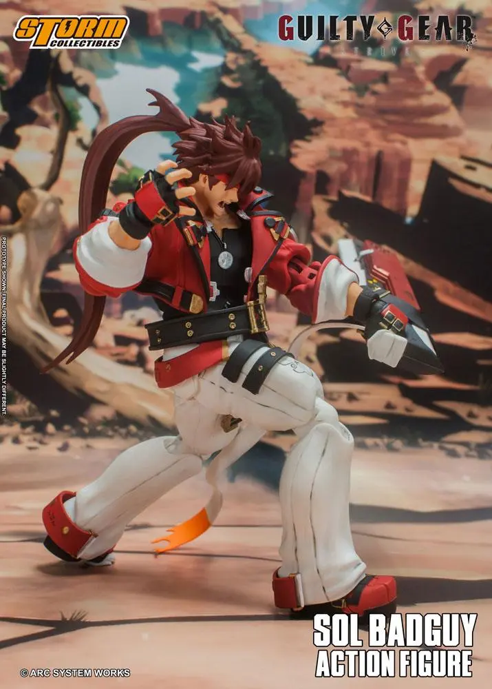 Guilty Gear 1/12 Sol Badguy akciófigura 18 cm termékfotó