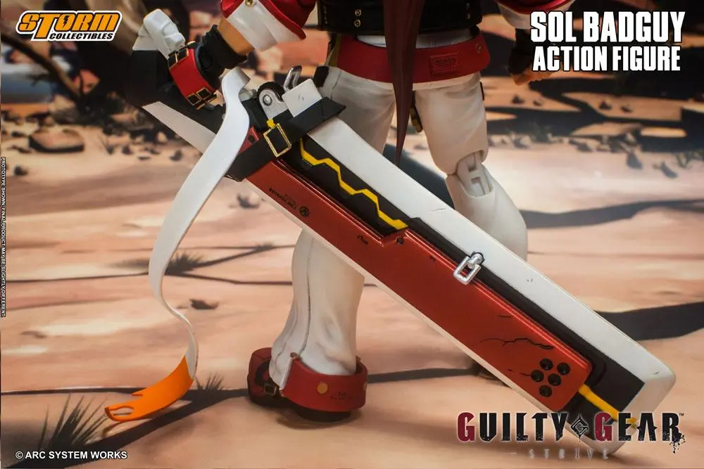 Guilty Gear 1/12 Sol Badguy akciófigura 18 cm termékfotó
