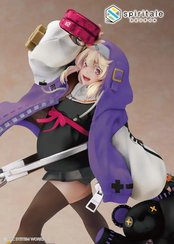 Guilty Gear Strive 1/7 Bridget Purple Ver. PVC szobor figura 27 cm termékfotó