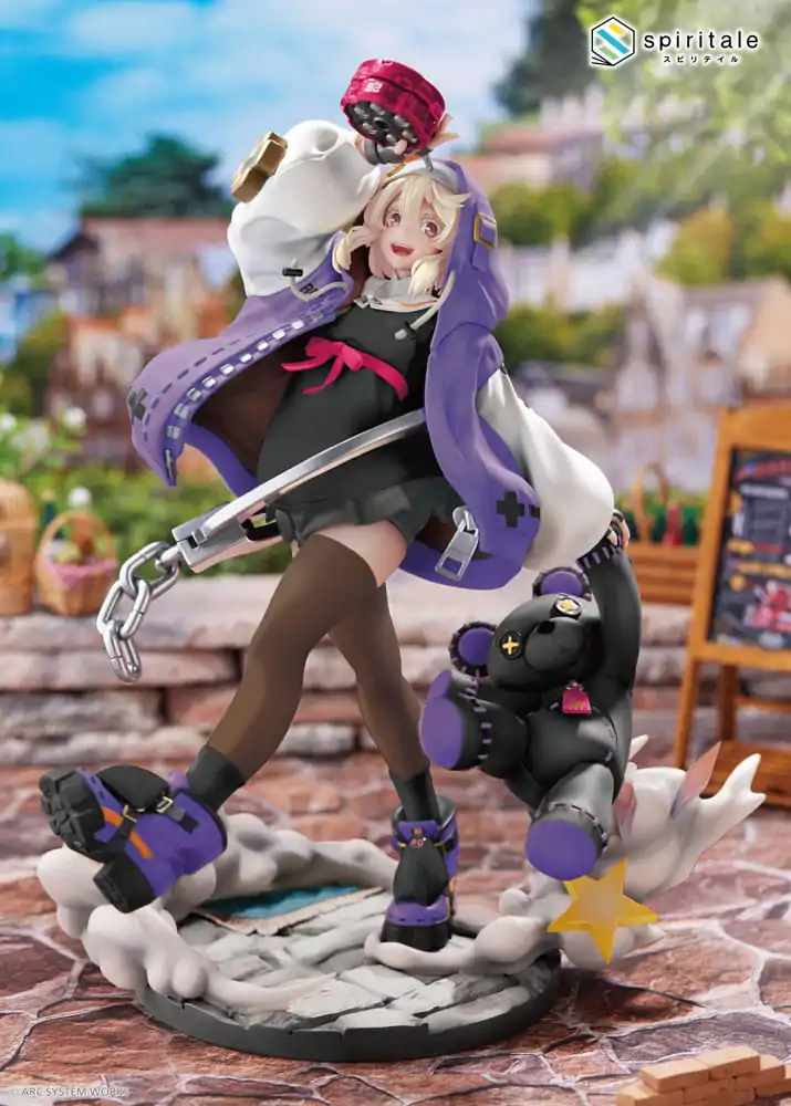 Guilty Gear Strive 1/7 Bridget Purple Ver. PVC szobor figura 27 cm termékfotó