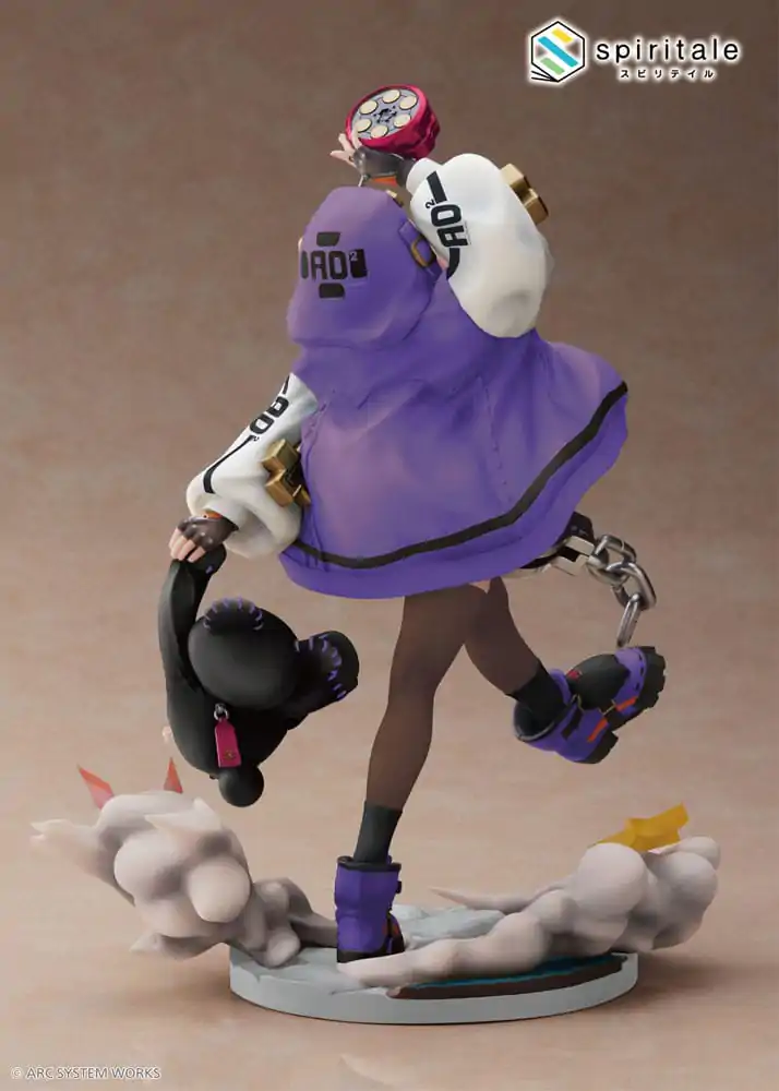 Guilty Gear Strive 1/7 Bridget Purple Ver. PVC szobor figura 27 cm termékfotó