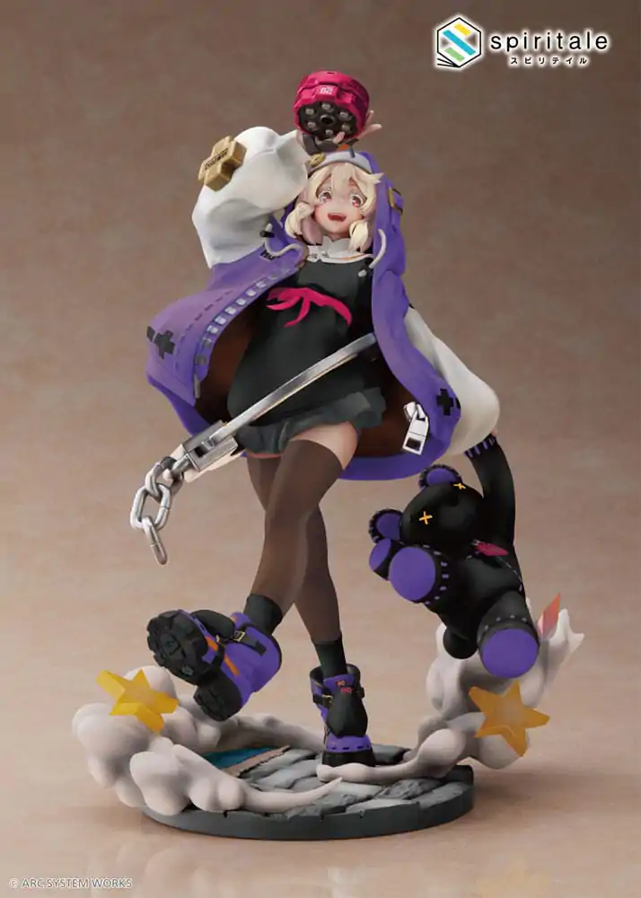 Guilty Gear Strive 1/7 Bridget Purple Ver. PVC szobor figura 27 cm termékfotó