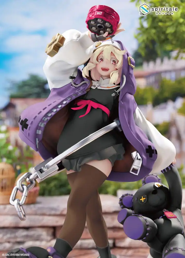 Guilty Gear Strive 1/7 Bridget Purple Ver. PVC szobor figura 27 cm termékfotó