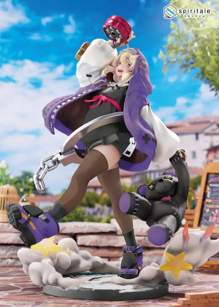 Guilty Gear Strive 1/7 Bridget Purple Ver. PVC szobor figura 27 cm termékfotó