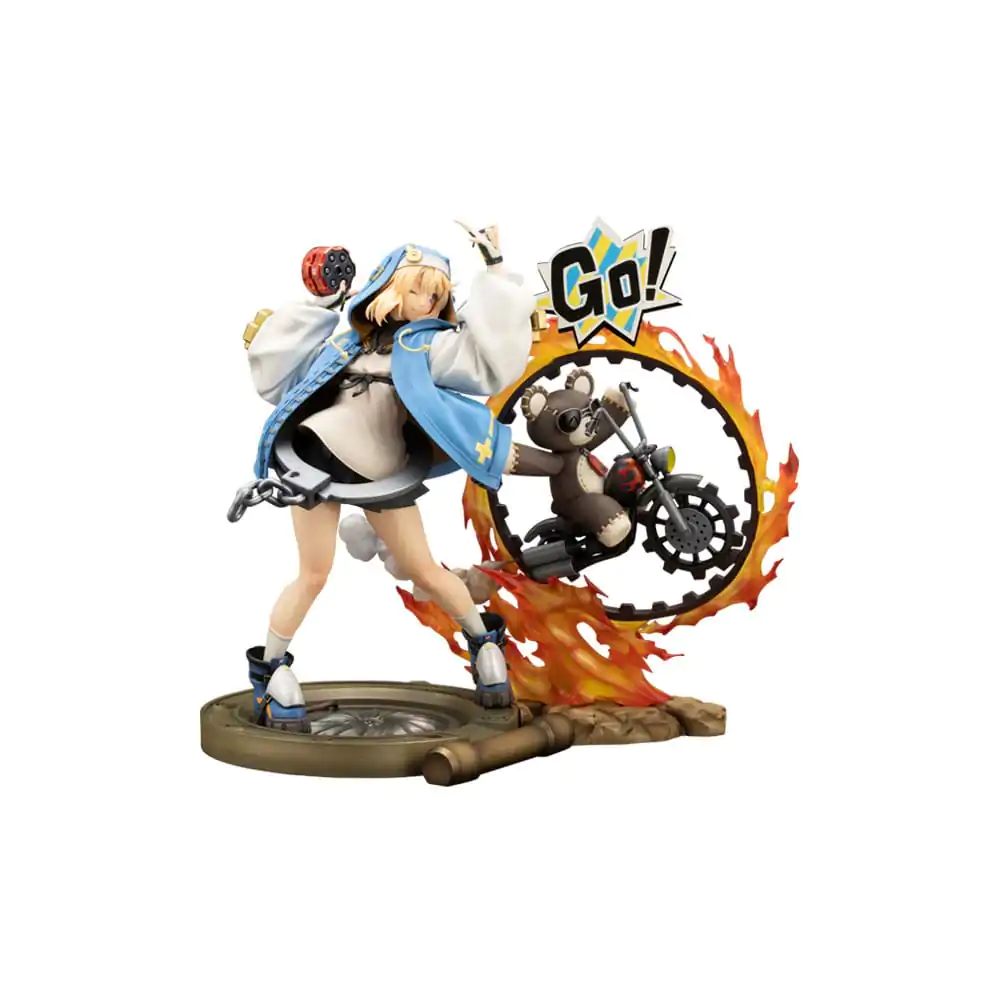 Guilty Gear Strive PVC Statue 1/7 Bridget with Return of the Killing Machine 24 cm termékfotó